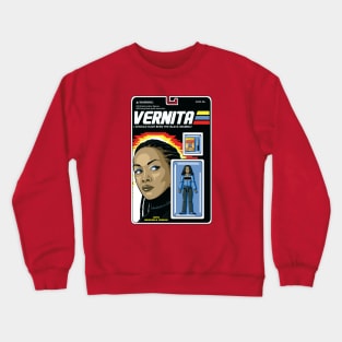 Vernita Green-Action Figure Crewneck Sweatshirt